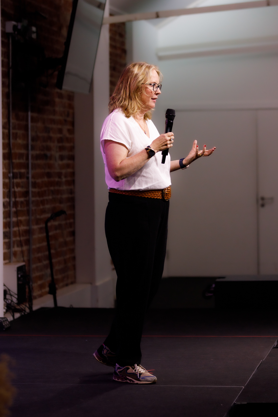 Cara Cunniff — on stage